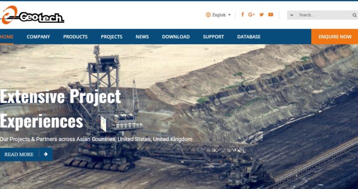 Old Geotech Website (2018)